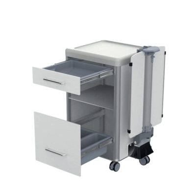 CABINET WITH OVERBED TABLE